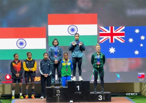 अंतरराष्ट्रीय वेटलिफ्टिंग में ज्ञानेश्वरी को गोल्ड मेडल