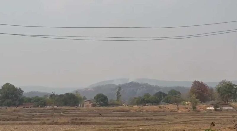 प्राइवेट प्लेन आरा पहाड़ में हुआ क्रैश