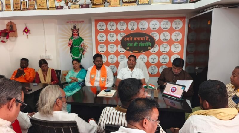 भाजपा सदर बाजार मंडल ने सामूहिक रूप से सुनी “मन की बात”