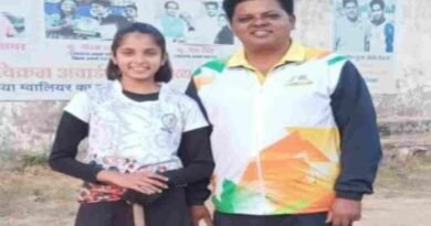 ग्वालियर की नंदिता का भारतीय टीम में चयन