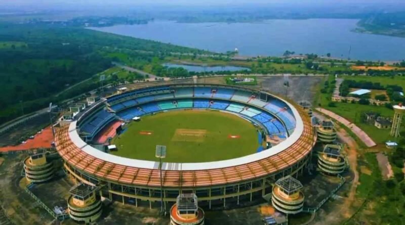 मुंबई इंडियंस की टीम का रायपुर में जोरदार स्वागत