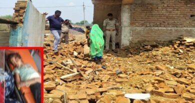 दीवार ढहने से दो बच्चों की मौत, महिला गंभीर