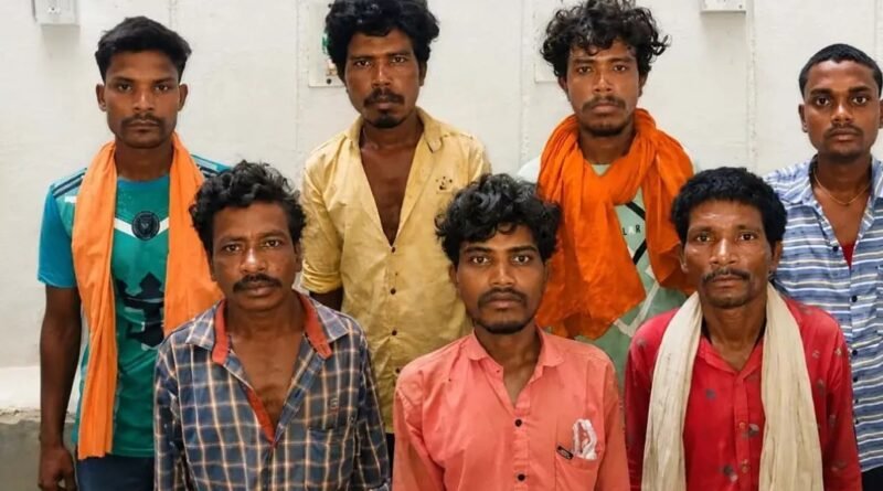 आधी रात छापामार कर चीतल का शिकार करने वाले 7 आरोपी को पकड़ा