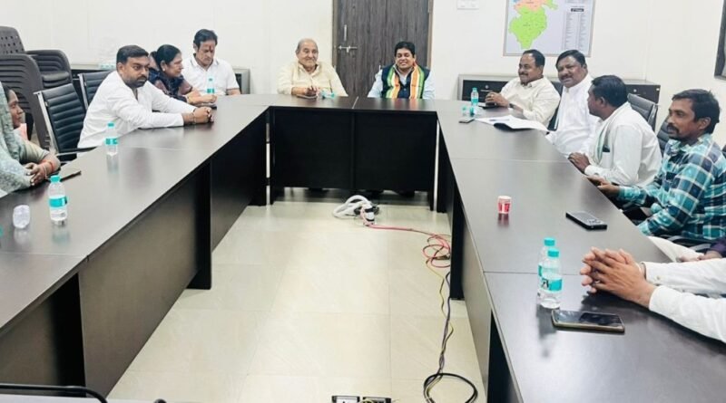नकटी के प्रभावितों  को न्याय दिलाने कांग्रेस करेगी आंदोलन