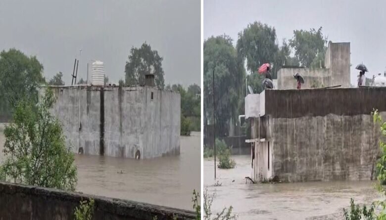 बिलासपुर में बारिश बनी आफत, घरों में घुसा पानी; राहत-बचाव अभियान जारी