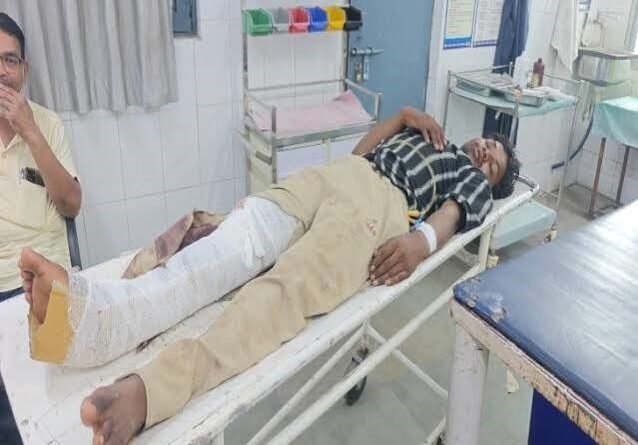 दो बाइकों में भिड़ंत में भतीजे की मौत चाचा घायल