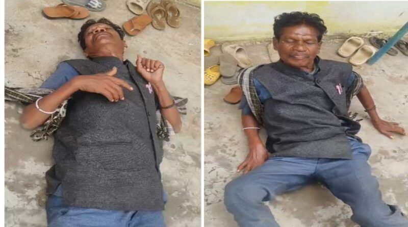 शराब के नशे धुत गाली गलौज करता मिला हेडमास्टर
