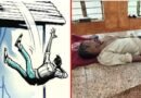 चैली से गिरकर राजमिस्त्री की मौत