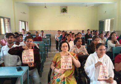 अनुशासन और नशामुक्त जीवन को लेकर महंत कॉलेज में व्याख्यान संपन्न