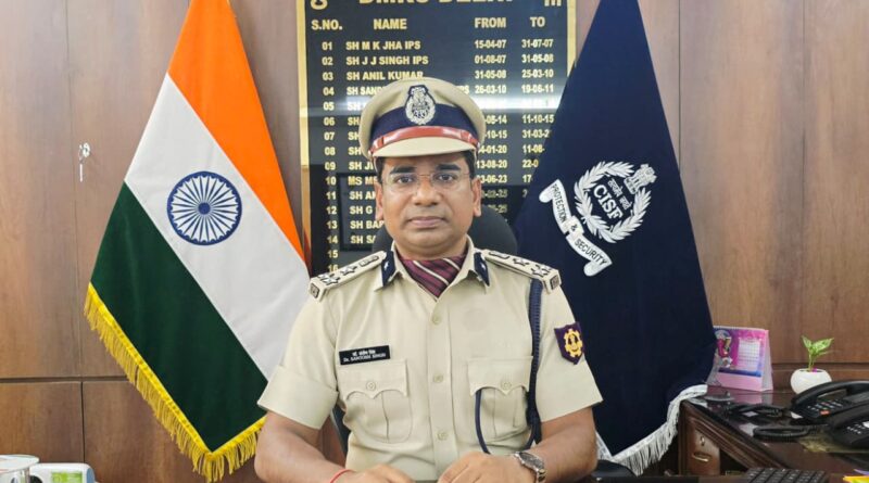 छत्तीसगढ़ के आईपीएस संतोष सिंह ने संभाला दिल्ली मेट्रो की सुरक्षा की कमान
